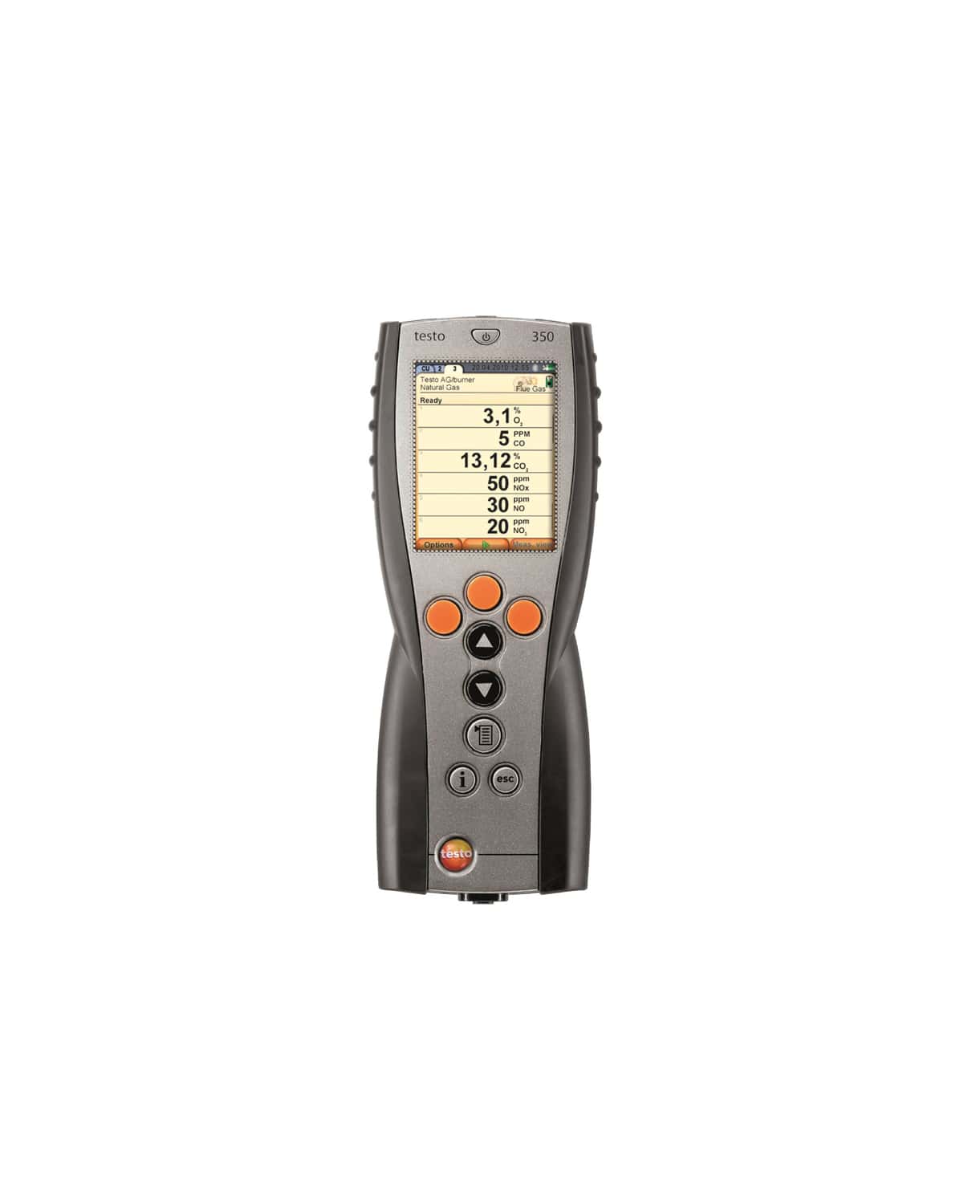 testo 350 - Control Unit for exhaust gas analysis systems